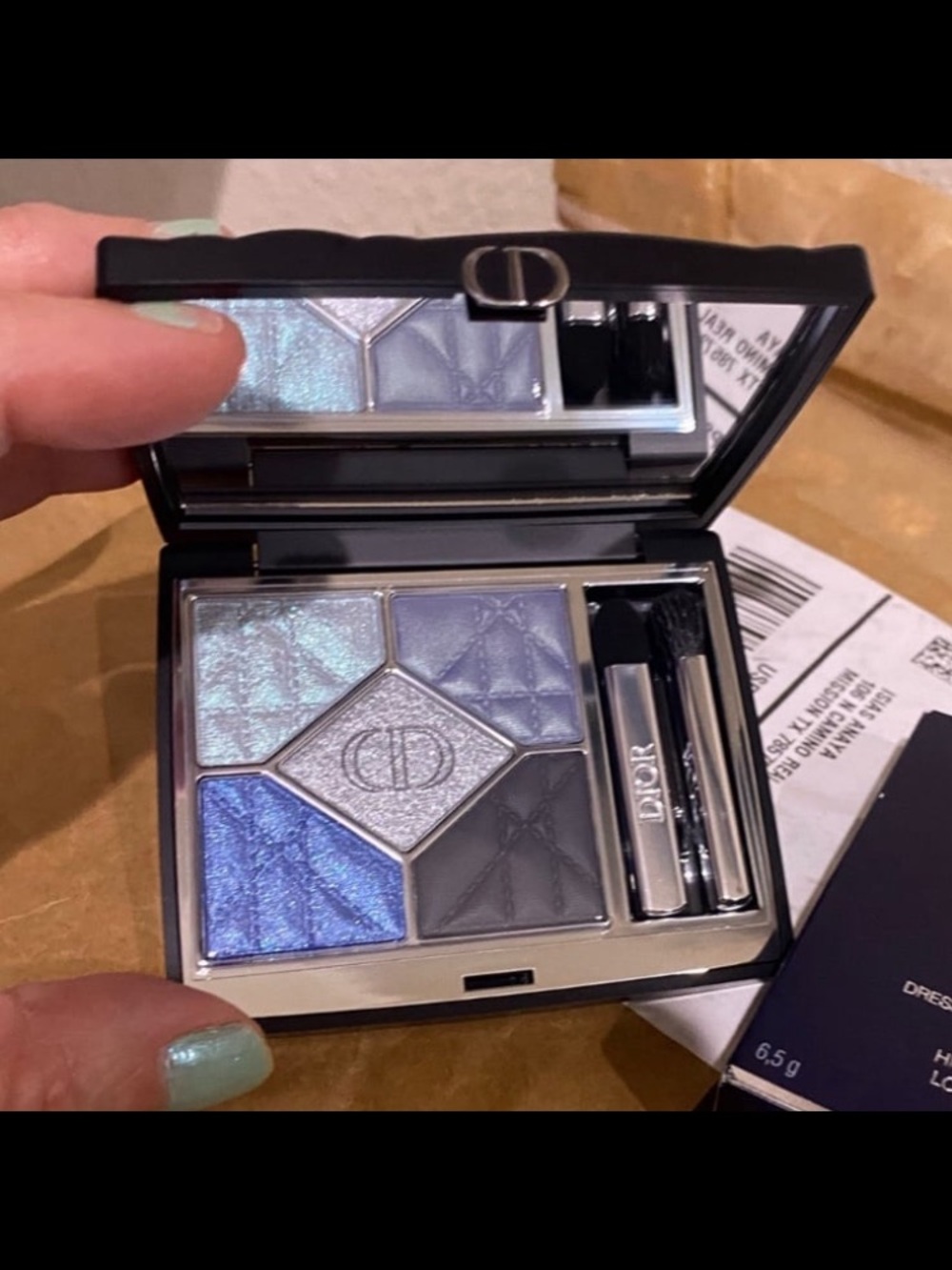 Dior 5-Color Eyeshadow Palette —MIDNIGHT LAME #170